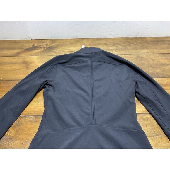Lululemon Jacket Womens 4 Black Sleek Essentials Full Zip Mock Neck Stretch - Picture 12 of 13